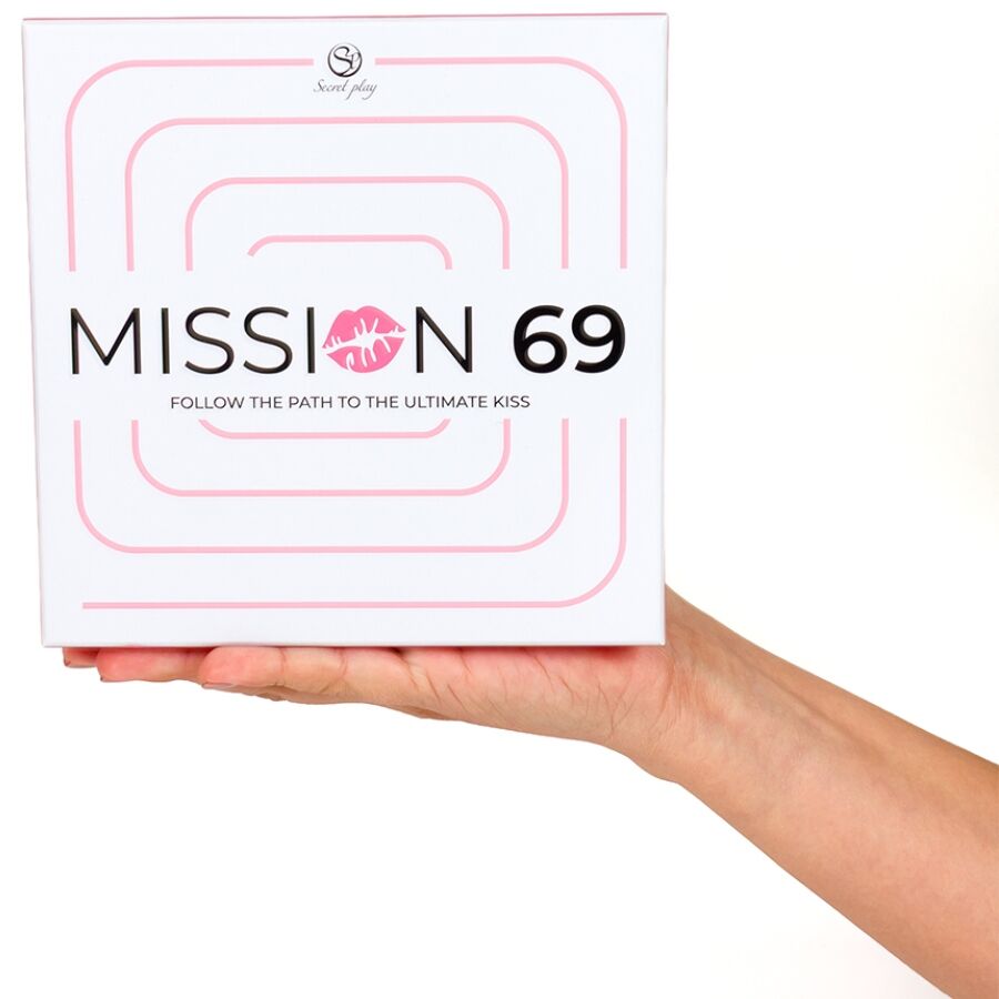 Jeu de Société Coquin Mission 69 pour Couples 69 Défis Érotiques - Secretplay