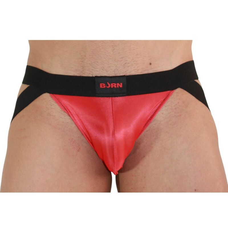 Jockstrap Brillant Échancré Effet Wet Look - Burn