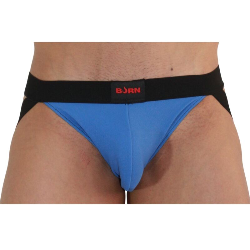 Jockstrap Brillant Échancré Effet Wet Look - Burn