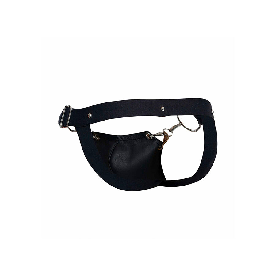 Jockstrap Dngeon Snap Boutons-Pression Ouvert à l'Arrière - Mob