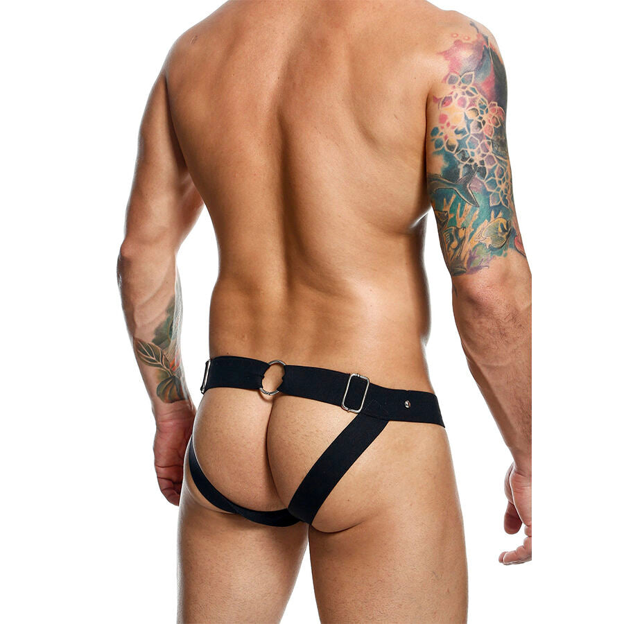 Jockstrap Sportsman Dngeon Similicuir Anneau Torique - Mob