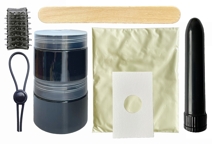 Kit de Moulage Pénis Vibrant Clone Your Own Silicone Noir - Cloneboy