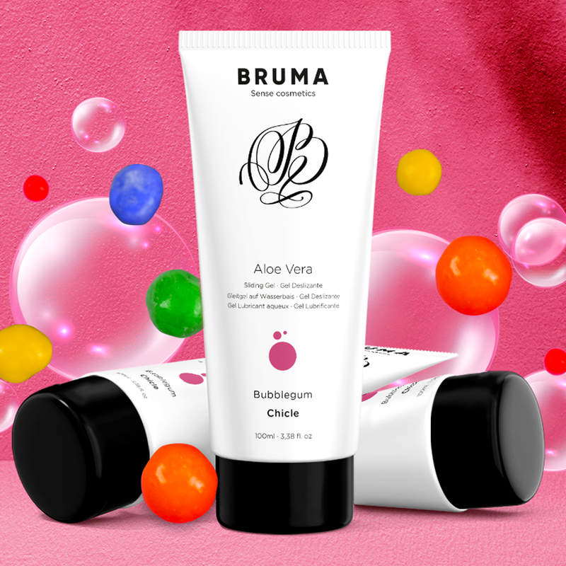 Lubrifiant Gel Aloe Vera Saveurs Base Eau - Bruma