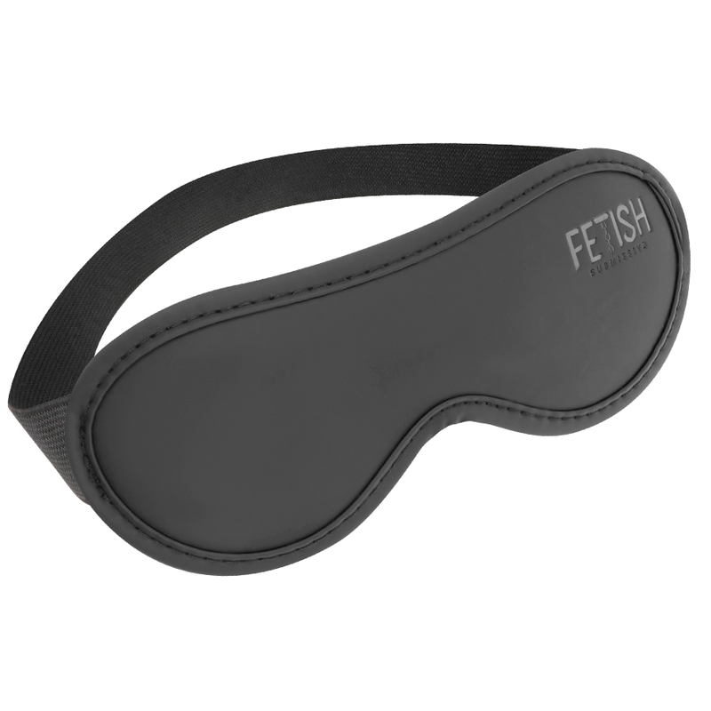 Masque BDSM Cuir Végan Doublure Néoprène Réglable - Fetish Submissive