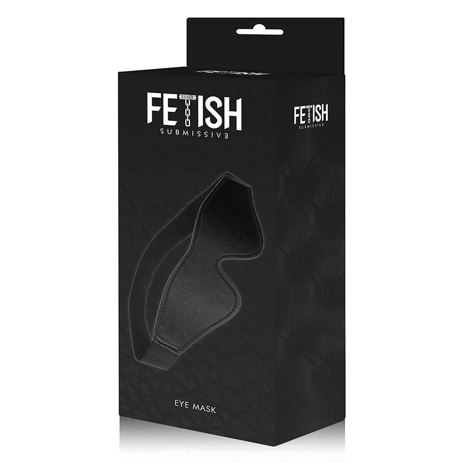 Masque BDSM Cuir Végan Doublure Néoprène Réglable - Fetish Submissive