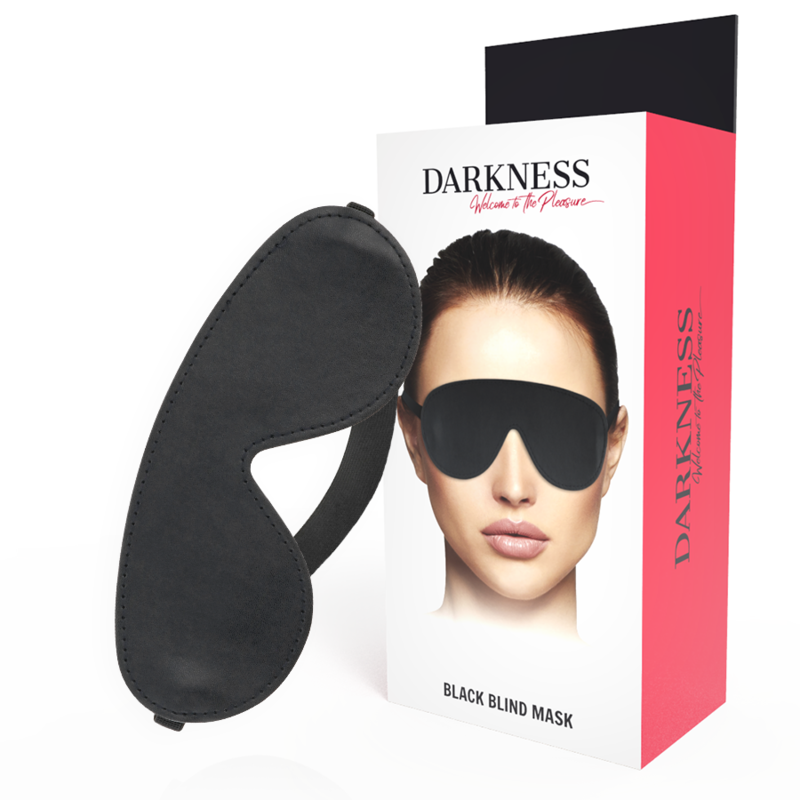 Masque BDSM Haute Qualité - Bandeau Réglable - Darkness