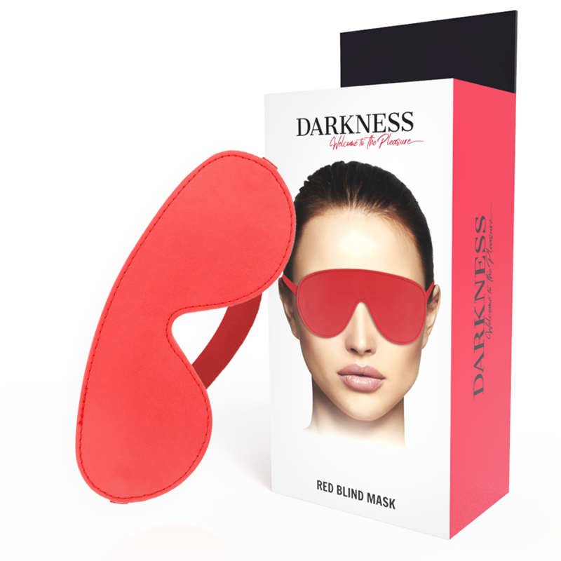 Masque BDSM Haute Qualité - Bandeau Réglable - Darkness