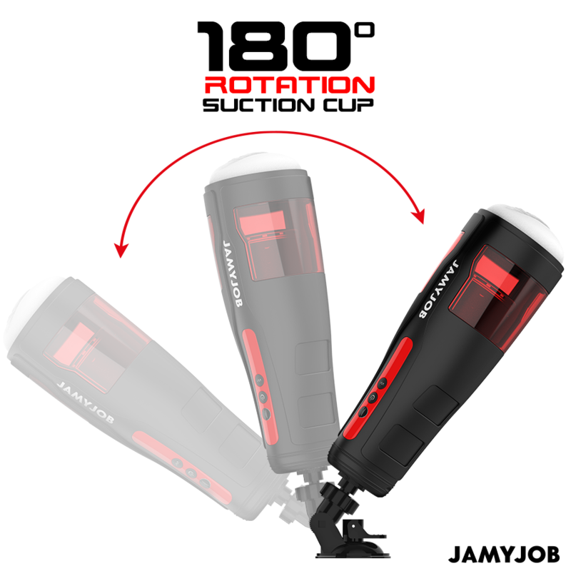 Masturbateur Automatique Cyclone Rotation et Poussée 10 Modes Rechargeable - Jamyjob