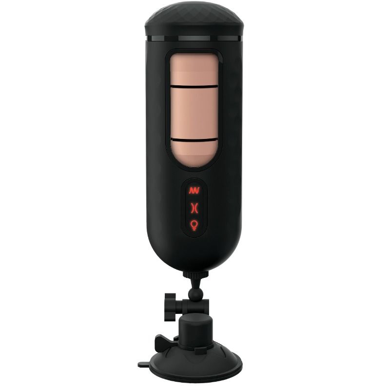 Masturbateur Automatique Vibrant Méga Milker Compression LED 6 Vitesses - PDX Elite