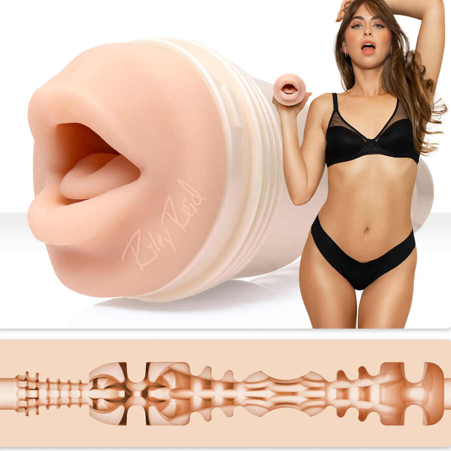 Masturbateur Bouche Riley Reid Insomnia Real Feel Super Skin - Fleshlight