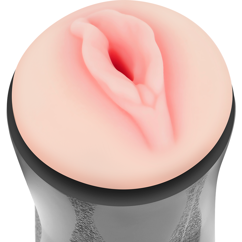 Masturbateur Double Entrée Randy Vagin et Anus Texturé Réversible - Jamyjob