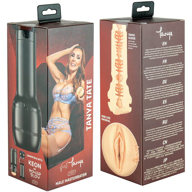 Masturbateur Réaliste Feel Tanya Tate Compatible Keon Interactif - Kiiroo