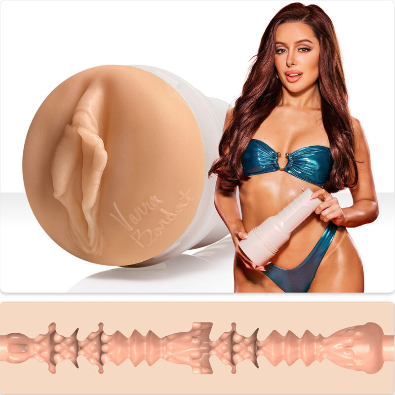 Masturbateur Réaliste Vanna Bardot Vagin Texture Super Skin - Fleshlight