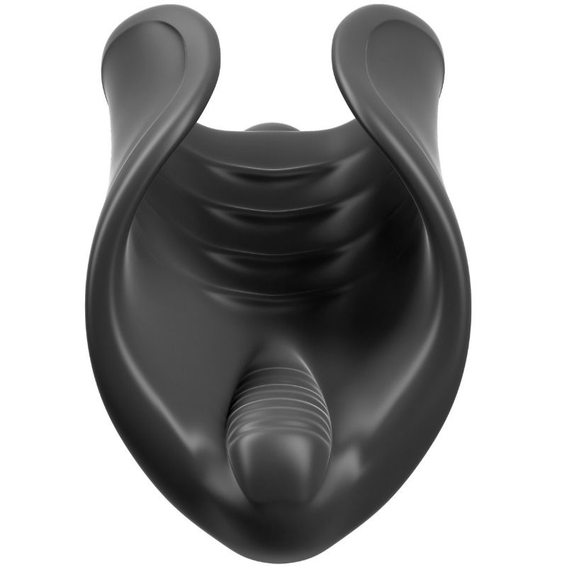 Masturbateur Vibrant Silicone Nervures Massantes Flexible Étanche - PDX Elite