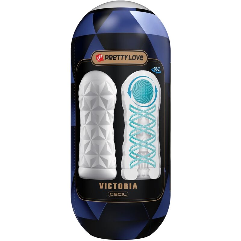 Masturbateur Victoria Cheney Texturé Compact - Pretty Love