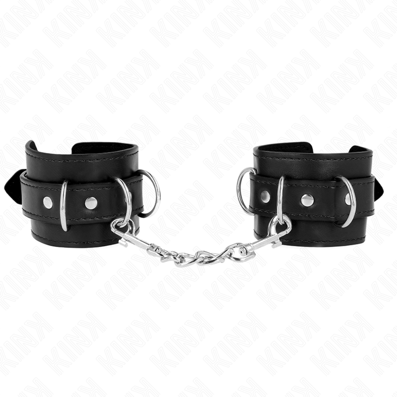 Menottes BDSM Ajustables 17,5-25 cm 6 cm - Kink