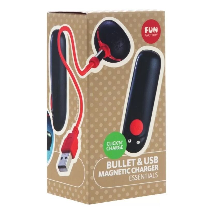 Mini Vibromasseur Bullet Rechargeable 5 Niveaux de Vibration - Fun Factory