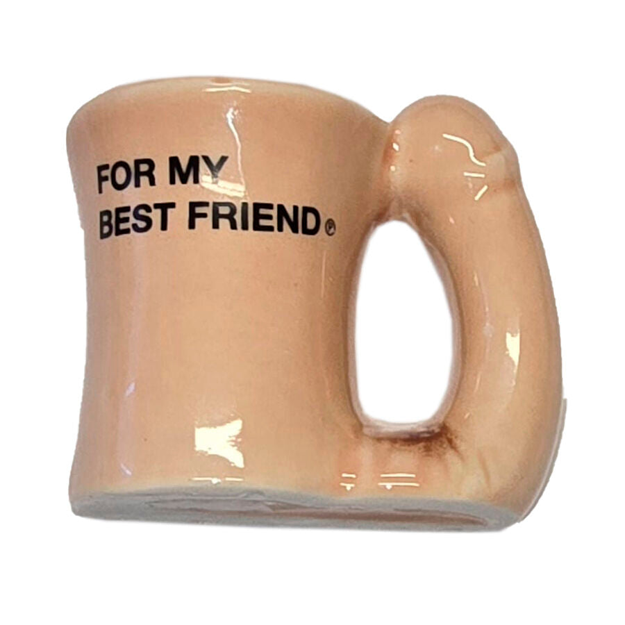 Mug Aimant Céramique Anse Pénis Pour Mon Meilleur Ami - Diablo Picante
