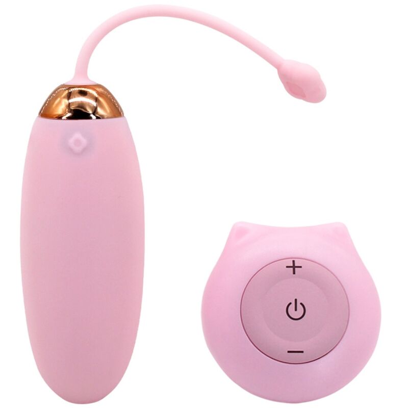 Oeuf Vibrant Télécommandé Kitty Fun - 10 Modes Silicone - Armony