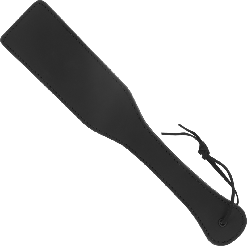 Paddle BDSM Cuir Végétalien Manche Ergonomique Éthique - Intense