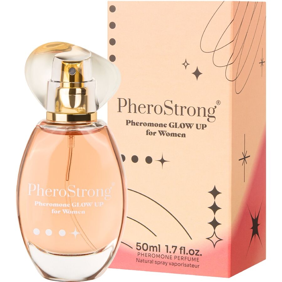 Parfum aux Phéromones Glow Up Femme Floral Fruité - Pherostrong