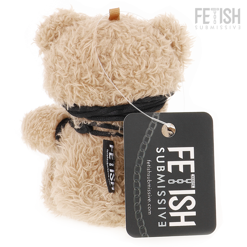 Peluche BDSM Winnie Teddy Bear Harnais Cuir et Dentelle - Fetish Submissive