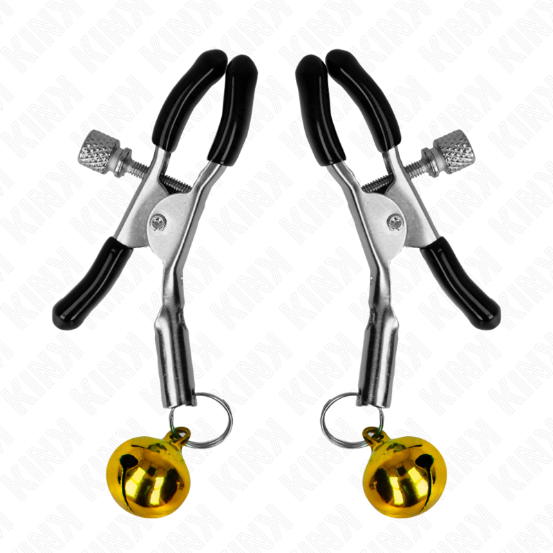 Pince à Tétons Simple Cloche Métal Serrage Ajustable 6 cm - Kink