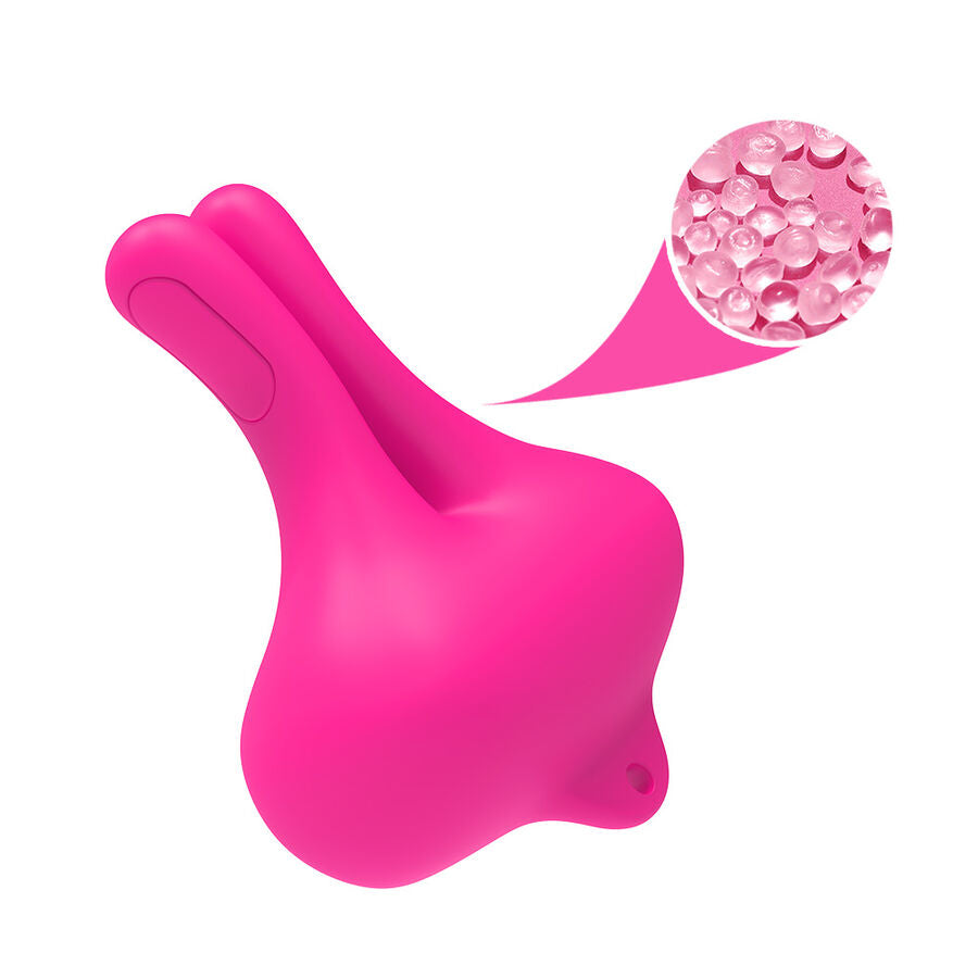 Pinces à Tétons Magnétiques Vibrantes Forme Lapin 9 Modes Rechargeable - Armony