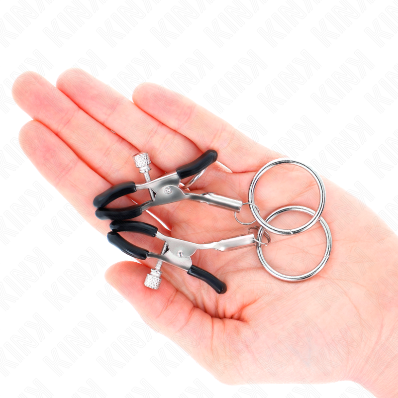 Pinces à Tétons O Ring Anneaux Ajustables 6 cm - Kink