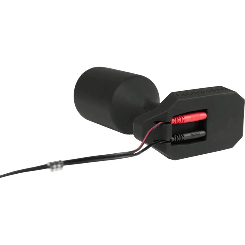 Plug Anal Électro Mr-S-Leather Silicone Conducteur Noyau Acier - Electrastim