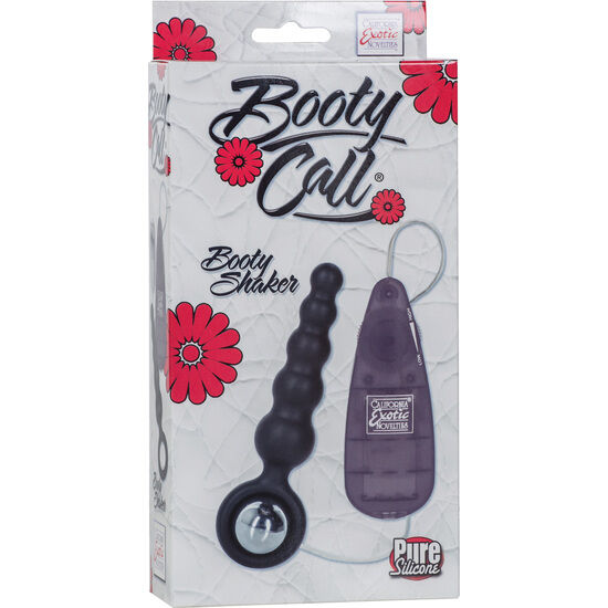 Plug Anal Vibrant Booty Shaker Télécommande Filaire Compact - CalExotics