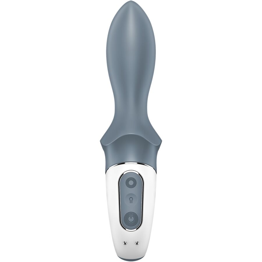 Plug Anal Vibrant Gonflable Air Pump Booty 1 Silicone 12 Modes - Satisfyer
