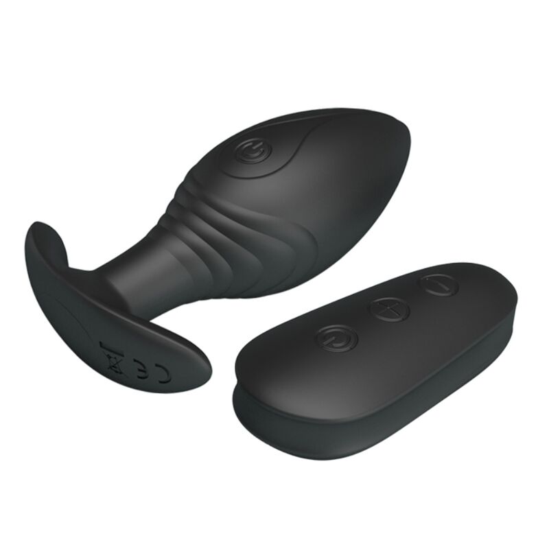Plug Anal Vibrant Regina 12 Modes Rechargeable Télécommande - Pretty Love