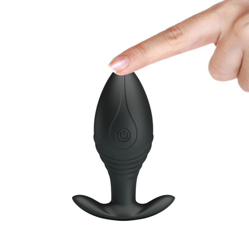 Plug Anal Vibrant Regina 12 Modes Rechargeable Télécommande - Pretty Love