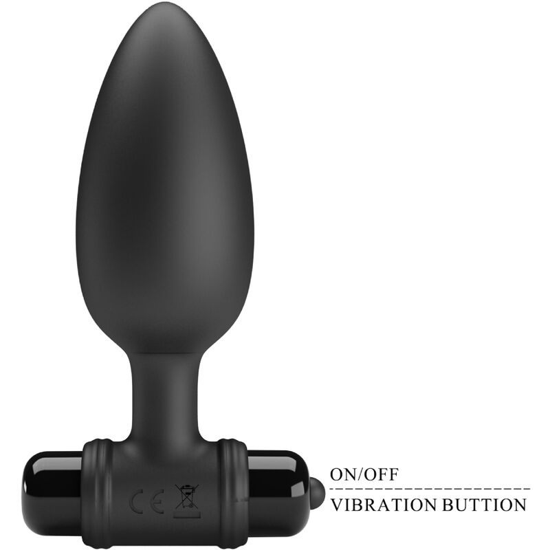 Plug Anal Vibrant Vibra Butt Plug 2 Silicone 10 Vibrations - Pretty Love