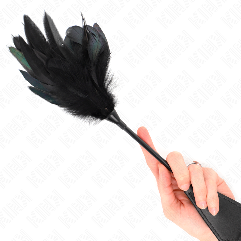 Plumeau de Chatouillement BDSM à Volant Souple 48 cm - Kink
