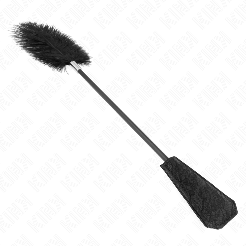 Plumeau Plumes d'Autruche Tickler Palette Dentelle 56 cm - Kink