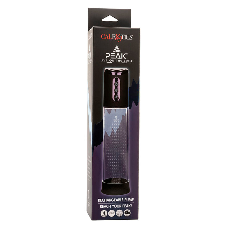 Pompe à Pénis Automatique Peak 4 Vitesses Rechargeable USB - CalExotics
