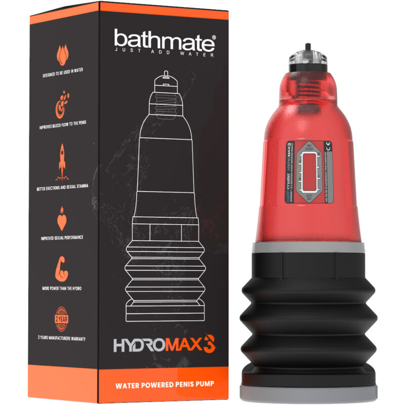 Pompe à Pénis Hydromax 3 - Hydrothérapie Haute Performance - Bathmate