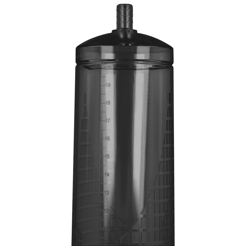 Pompe à Pénis Manuelle avec Jauge Intégrée Modèle 01 Noir - Intense