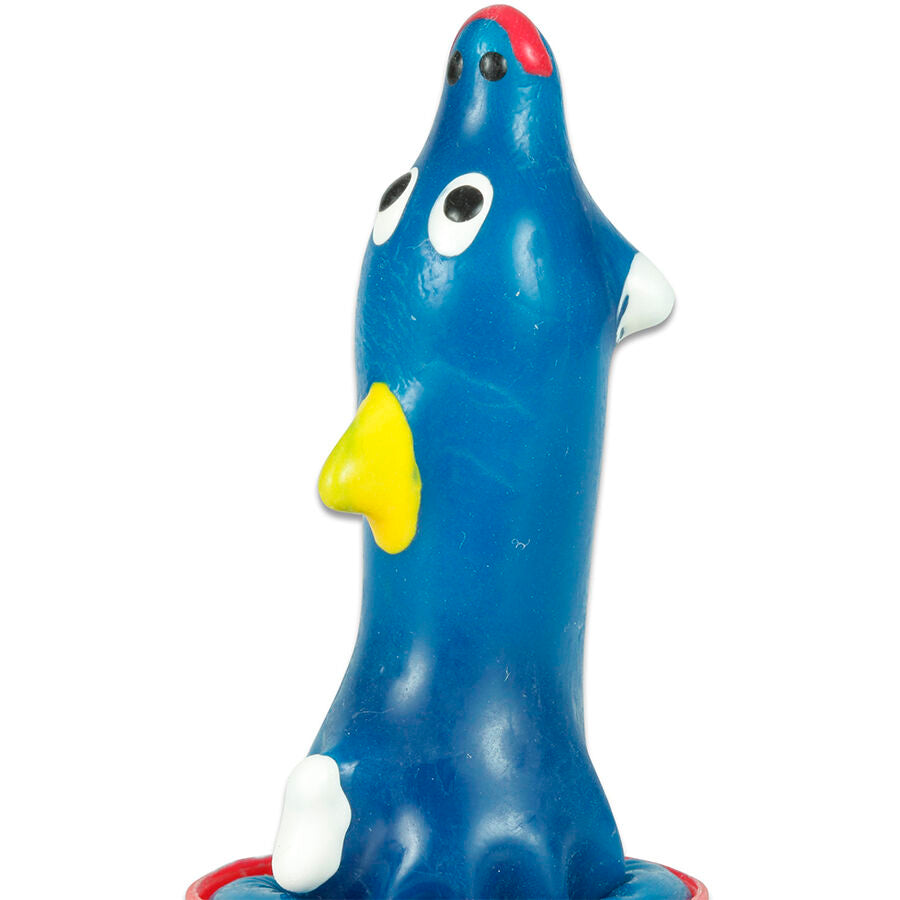 Préservatif Fantaisie Peint à la Main Motif Dauphin Latex Artisanal - Condomerie