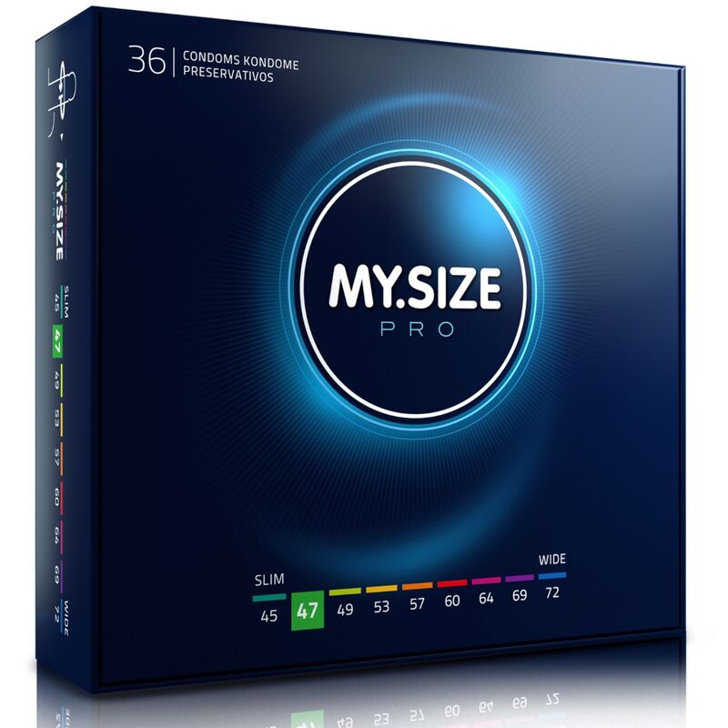 Préservatifs My Size Mix - Taille Personnalisée Végan XS à XXXXL