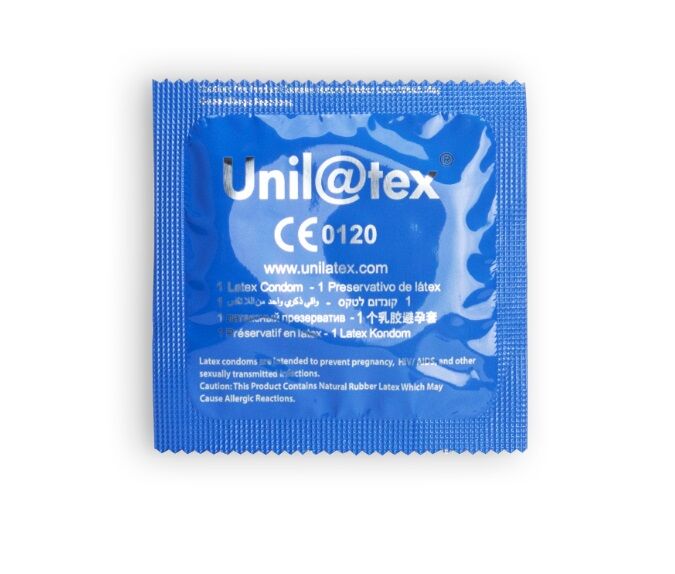 Préservatifs Naturels Lisses Lubrifiés Boîte de 144 - Unilatex