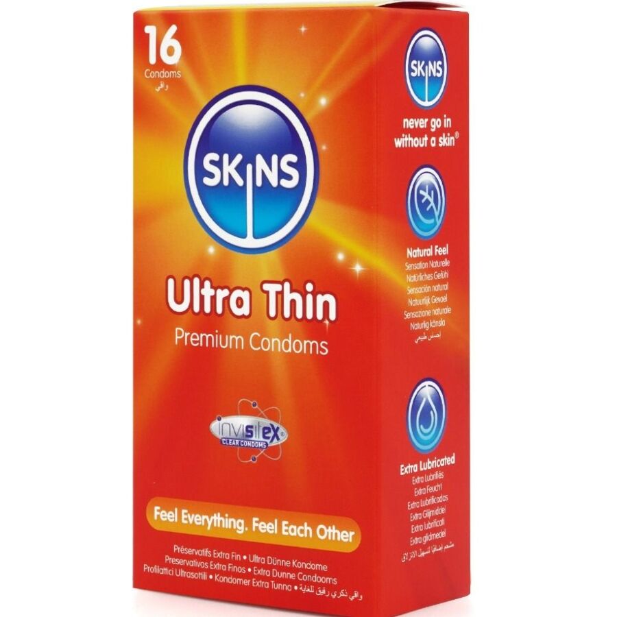 Préservatifs Skins Ultra Fin - Extra Fin Sensation Seconde Peau