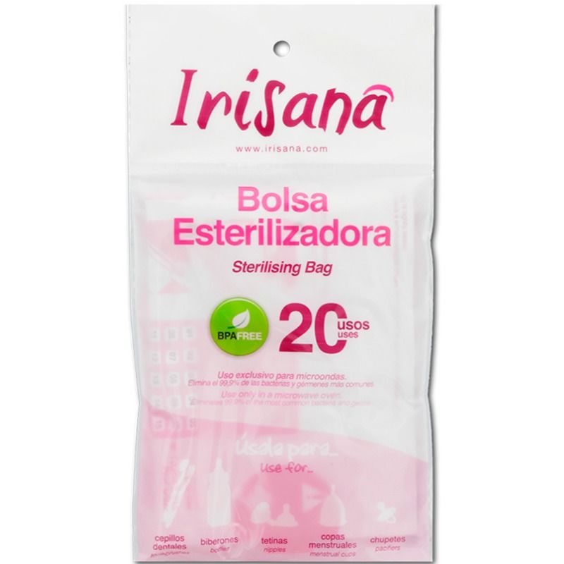 Sac Stérilisateur Micro-ondes Coupe Menstruelle 20 Utilisations - Iriscup