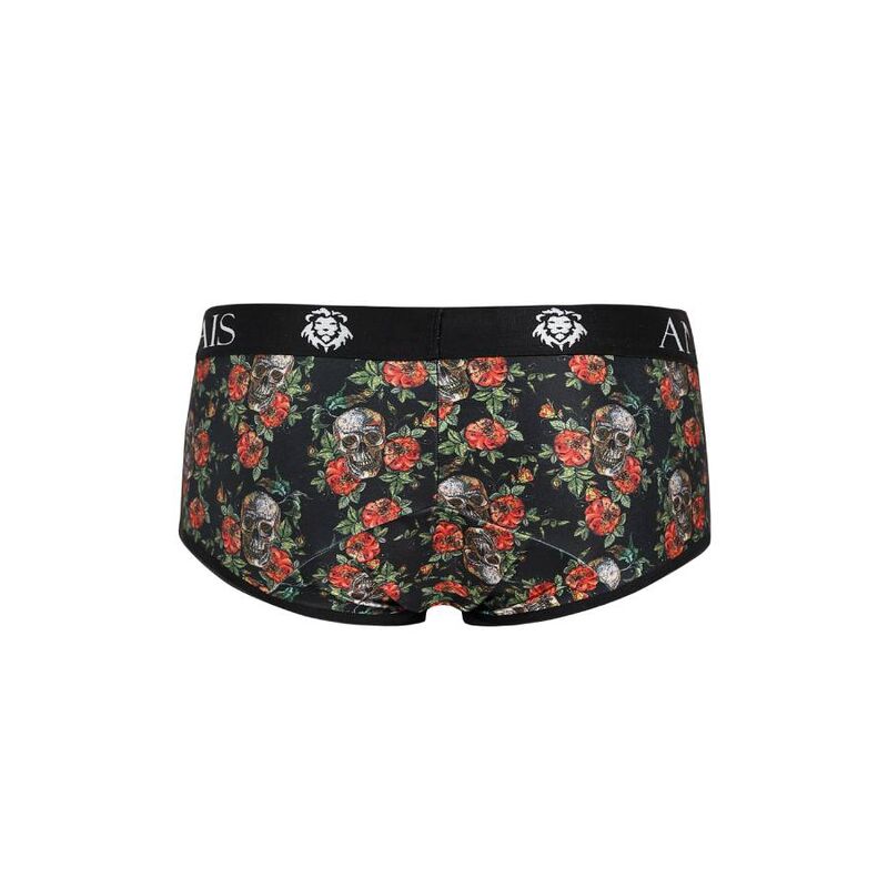 Slip Homme Power Brief Coupe Sportive Imprimé Roses et Têtes de Mort - Anais Men