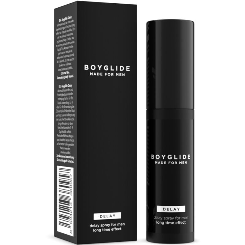Spray Retardant Boyglide Delay Effet Désensibilisant Aloe Vera 20 ml - Intimateline