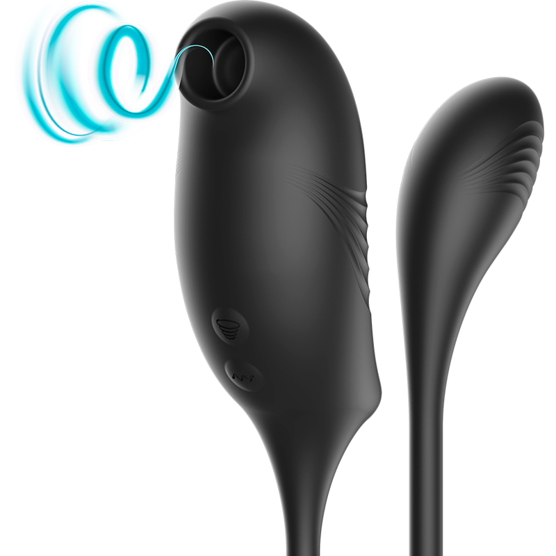 Stimulateur Clitoridien Aspiration et Vibration 2 Moteurs IPX6 - Ibiza Technology