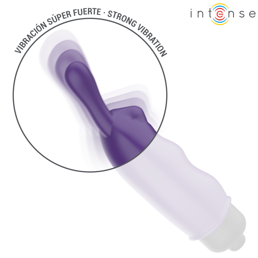 Stimulateur Clitoridien Lapin Violet Mystique Silicone Velouté - Intense