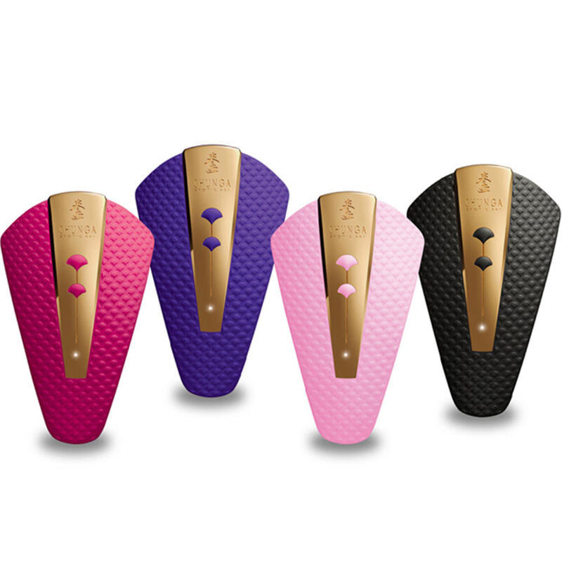Stimulateur Clitoridien Obi Silicone Doux 4 Coloris Rechargeable - Shunga